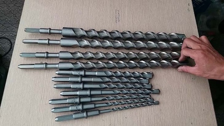 Các loại mũi khoan – mũi khoét bê tông thông dụng