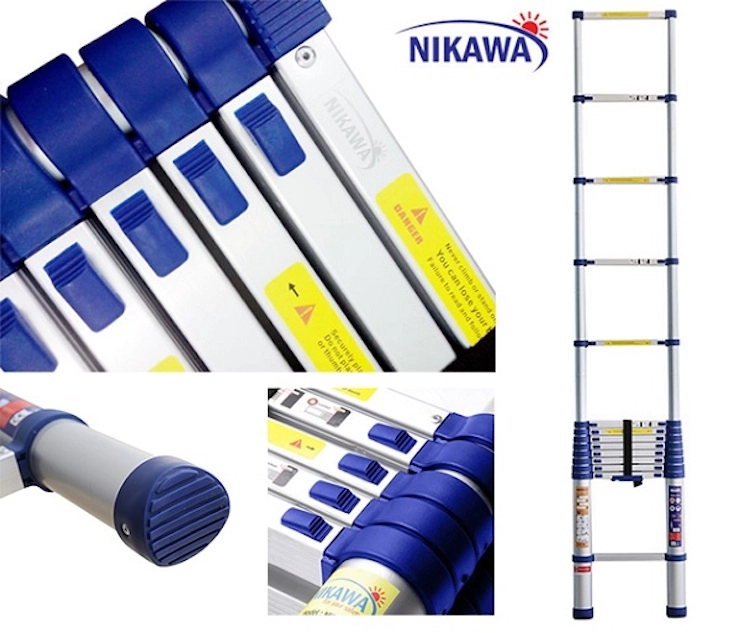 Thang nhôm Nikawa nổi tiếng về độ bền, chất lượng và an toàn