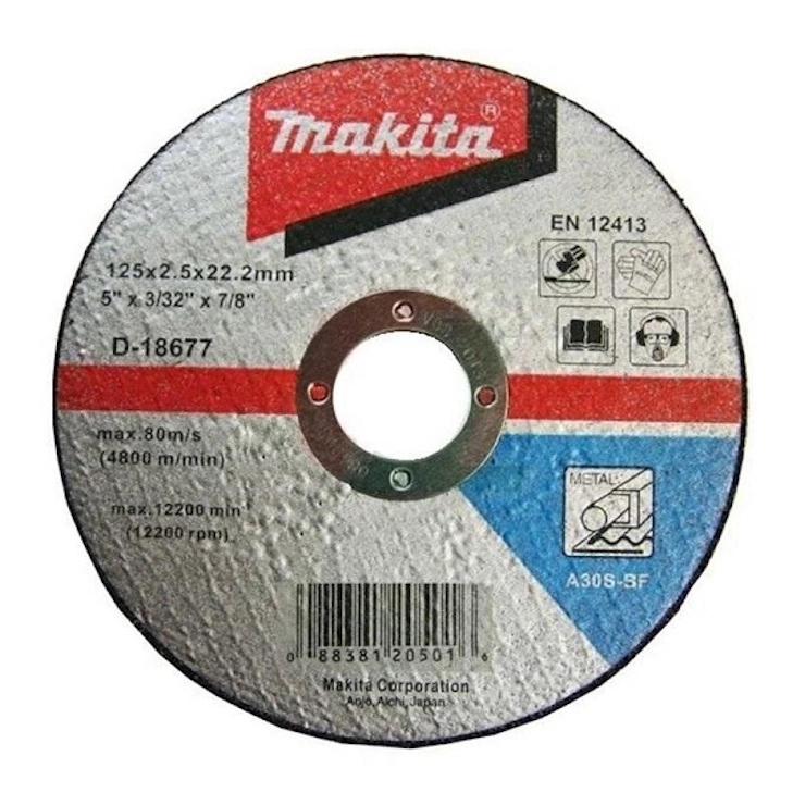 Đường kính đĩa mài 125mm giúp đẩy nhanh tiến trình làm việc