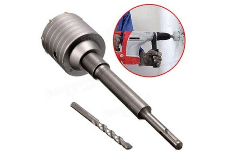 Kiểm tra mũi khoan khoét lỗ tường có còn sắc bén không