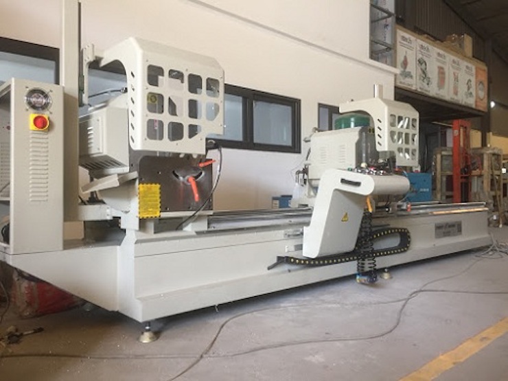 Máy cắt nhôm 2 đầu Zhenfei 08S