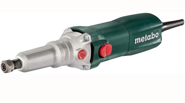 Máy mài thẳng có thiết kế nhỏ gọn với mũi mài tinh tế