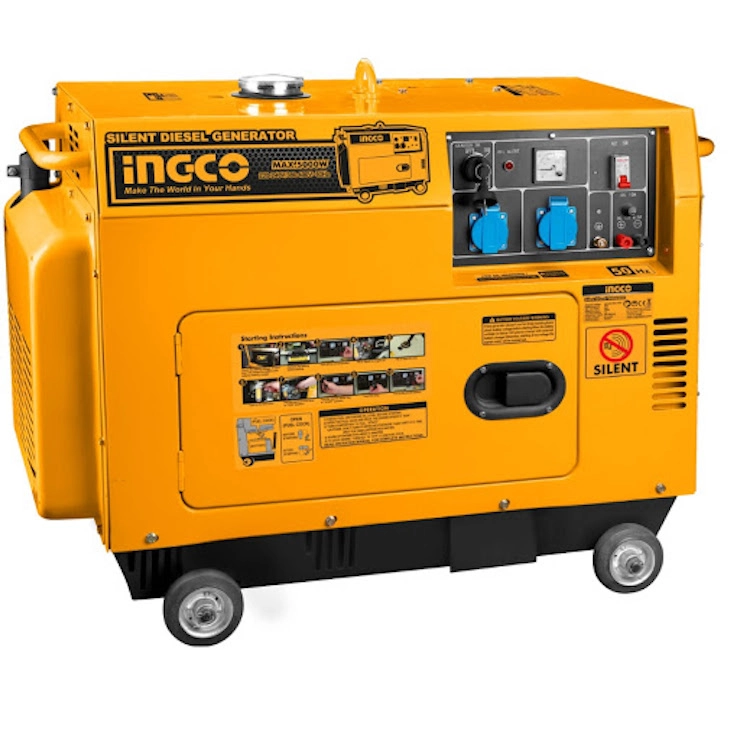 Máy phát điện 5kw không thể nổ được nếu không có nhiên liệu trong xi lanh