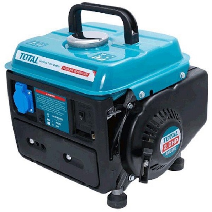 Máy phát điện chạy xăng Total TP180001 công suất 0.8kW, giá bán: 2.141.000đ