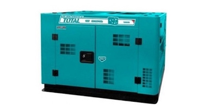 Máy phát điện công nghiệp Total TP2100K6 công suất 11/10kW có giá 106 triệu đồng