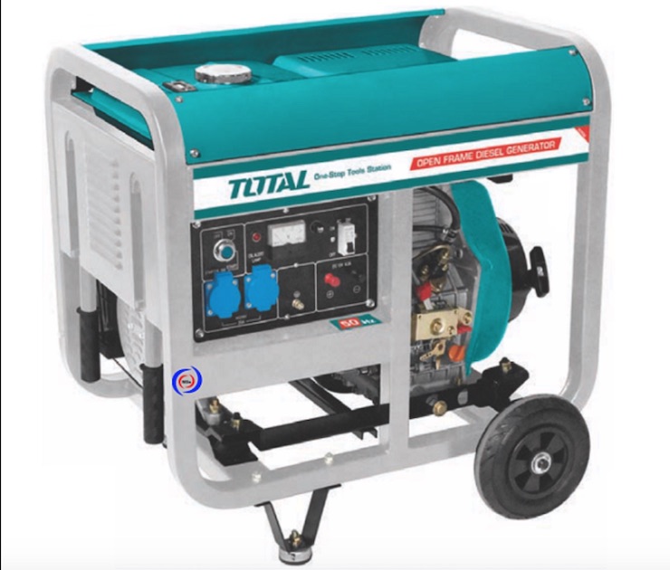 Máy Phát Điện Dùng Dầu Diezen TOTAL TP450001