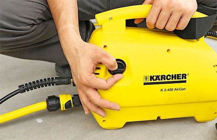 Thay phớt mới để máy phun rửa cao áp Karcher hoạt động tốt