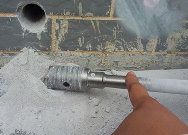 Mũi khoan khoét lỗ tường