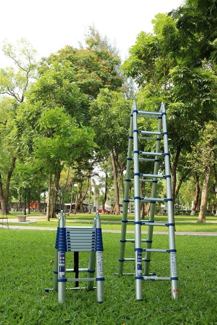 Thang nhôm chữ A 5m dành cho thợ điện