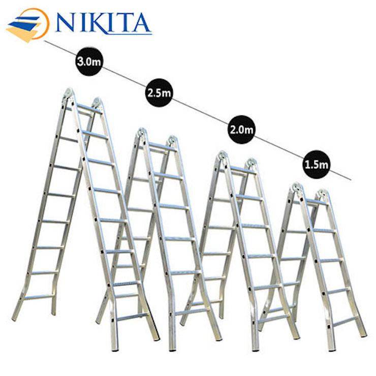 Thang nhôm chữ A Nikita