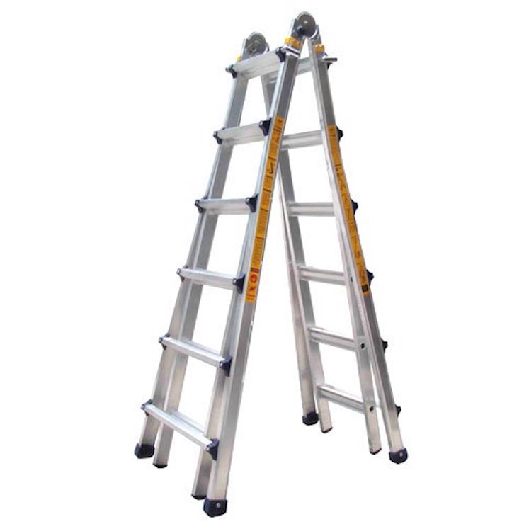 Thang nhôm Poongsan PS-46 có kích thước lớn hơn so với Poongsan PS-44