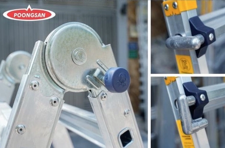 Thang nhôm Poongsan PS-43 có thiết kế hiện đại