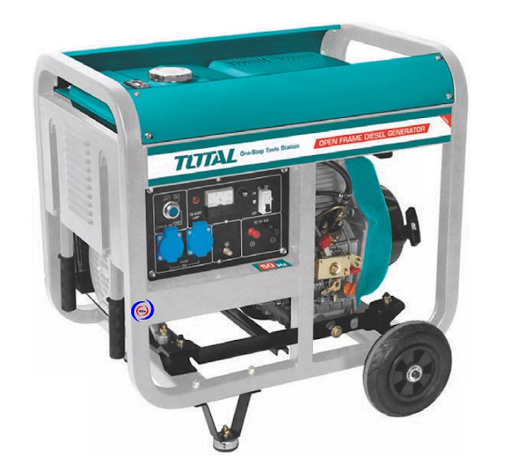 Máy phát điện dùng dầu diesel Total TP450001 5KW